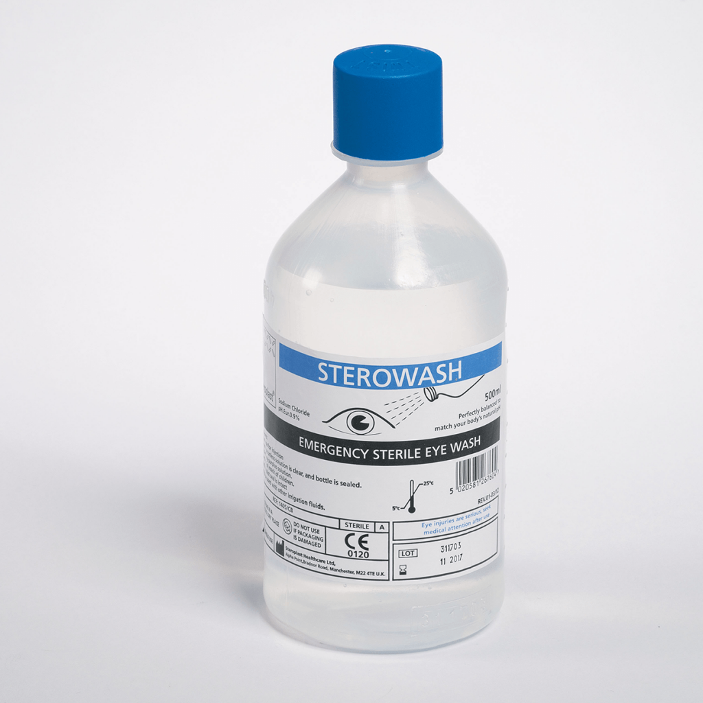 Eye Wash Solution (500mls) Euro Medical & First Aid Ltd